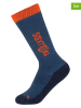 Trollkids 2-delige set: ski-/snowboardsokken "Kids Ski" donkerblauw