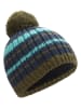 Trollkids Muts "Hafjell" kaki/donkerblauw