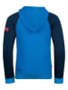 Trollkids Hoodie "Stavanger" in Blau/ Dunkelblau