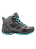 Trollkids Wandelboots "Rondane Hiker Mid" grijs/mintgroen