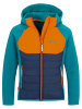 Trollkids Hybridjacke "Sirdal" in Blau/ Orange