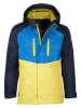 Trollkids Functionele jas "Nusfjord" blauw/geel