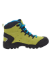 Trollkids Leren wandelboots "Trollsteinen Hiker Mid" groen