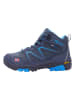 Trollkids Trekkingboots "Skarvan Hiker Mid" in Blau