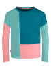 Trollkids Longsleeve "Verdal" in Blau/ Rosa