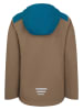 Trollkids Regenjacke "Bergen" in Braun/ Blau
