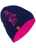 Trollkids Omkeerbare beanie "Troll" roze/donkerblauw
