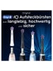 Oral-B 8-delige set: opzetborstels "iO Radiant White" zwart