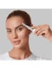 Braun Mini-Präzisionstrimmer "Silk-épil Styler FG1106" in Weiß/ Silber