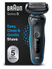 Braun Elektrisch scheerapparaat "Series 5 51-B1000s" zwart/donkerblauw