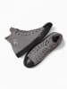 Converse Leder-Sneakers "Chuck Taylor" in Grau