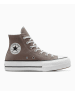 Converse Sneakersy "Chuck Taylor Lift" w kolorze brązowym