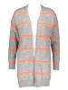 miss goodlife Cardigan in Grau/ Orange