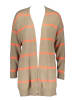 miss goodlife Cardigan in Beige/ Orange