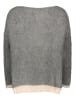miss goodlife Pullover "Star" in Grau/ Creme