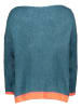 miss goodlife Pullover "Star" in Petrol/ Apricot