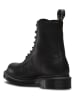 Dr. Martens Leder-Boots in Schwarz