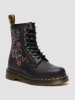 Dr. Martens Leder-Boots "1460 Vonda" in Schwarz/ Bunt