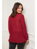 Curvy Lady Blouse bordeaux