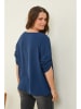 Curvy Lady Blouse donkerblauw