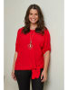 Curvy Lady Blouse rood