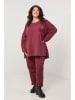 Curvy Lady Longsleeve bordeaux
