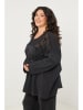 Curvy Lady Longsleeve in Schwarz