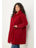 Curvy Lady Übergangsjacke in Rot