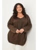 Curvy Lady Longsleeve bruin