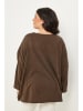 Curvy Lady Longsleeve bruin