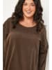 Curvy Lady Longsleeve bruin