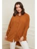 Curvy Lady Blouse lichtbruin