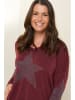 Curvy Lady Trui bordeaux