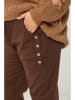 Curvy Lady Broek bruin