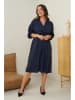 Curvy Lady Kleid in Dunkelblau
