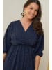 Curvy Lady Jurk donkerblauw