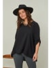 Curvy Lady Blouse zwart