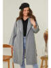 Curvy Lady Tussenmantel grijs
