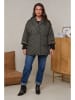 Curvy Lady Steppjacke in Khaki