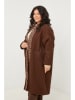 Curvy Lady Tussenmantel bruin