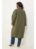 Curvy Lady Tussenmantel kaki