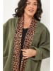 Curvy Lady Übergangsmantel in Khaki