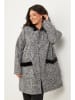 Curvy Lady Übergangsjacke in Grau