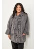 Curvy Lady Tussenmantel grijs