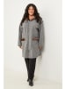 Curvy Lady Tussenmantel grijs