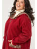 Curvy Lady Tussenmantel rood