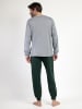 Lois Pyjama "Den1962" grijs/donkergroen
