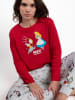 Disney Pyjama "Alice in Wonderland" rood/lichtgrijs