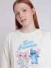 Disney Pyjama "Disney" in Creme/ Blau