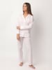 admas Pyjama "Stripes Home" in Rosa